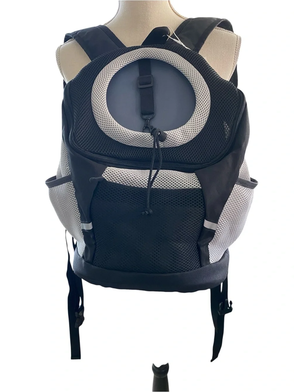 SMONT  Black Pet Backpack Carrier  NWT